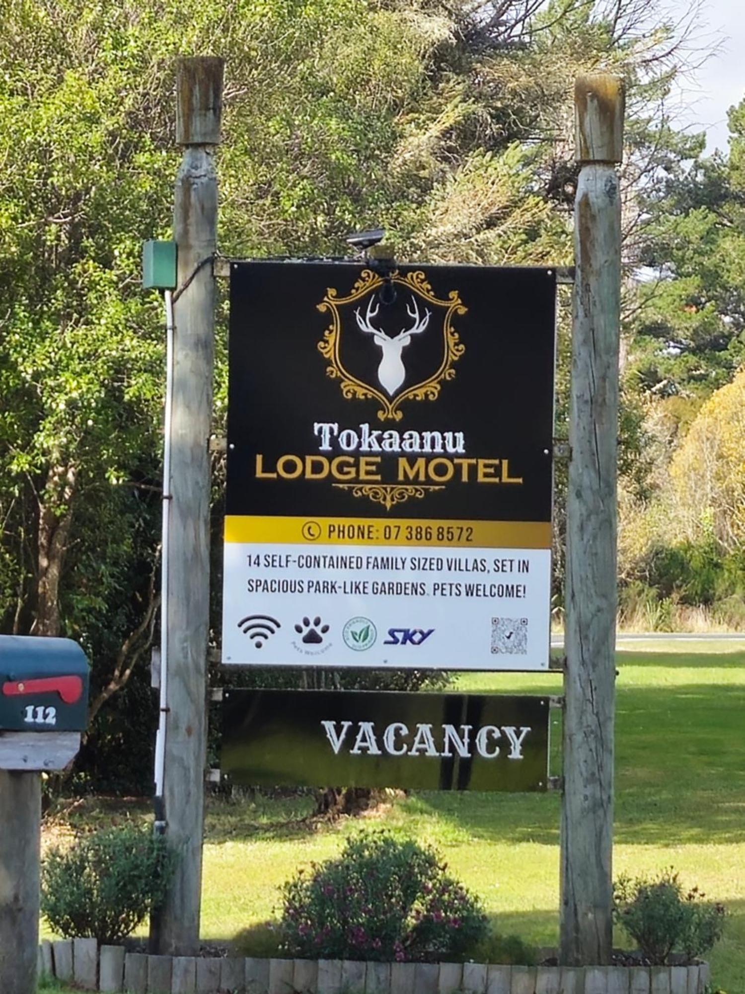 Tokaanu Lodge Motel Турангі Екстер'єр фото